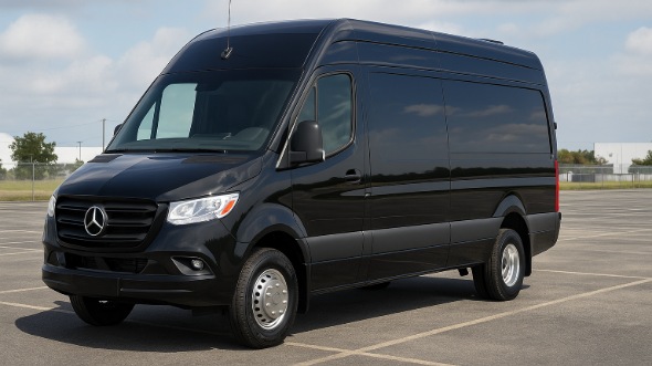 Exterior of Redan Party Bus Company's 14 Passenger Sprinter Limousine in Redan