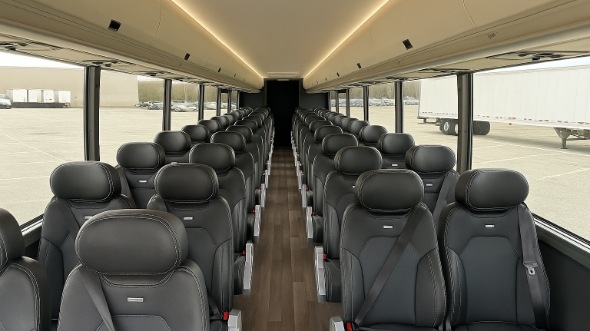 Interior of Georgia Party Bus Company's 28 Passenger Minibus in Georgia
