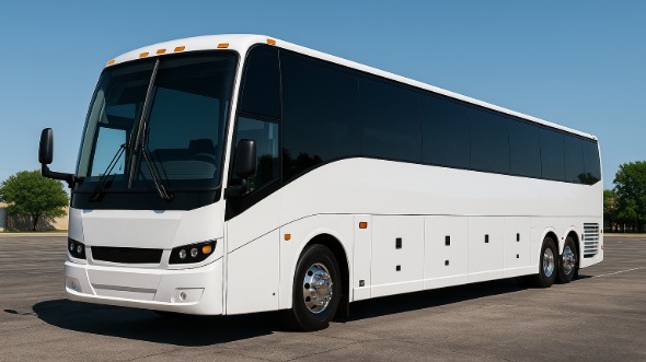 Exterior of Georgia Party Bus Company's 50 Passenger Party Bus in Georgia