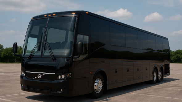 Exterior of Warner Robins Party Bus Company's 50 Passenger Party Bus in Warner Robins