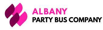 albany party bus company logo
