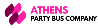 athens party bus company logo