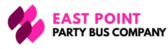 east point party bus company logo