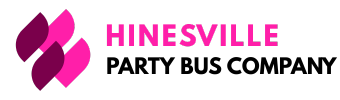 hinesville party bus company logo