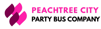 peachtree city party bus company logo