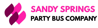 sandy springs party bus company logo