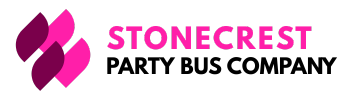 stonecrest party bus company logo